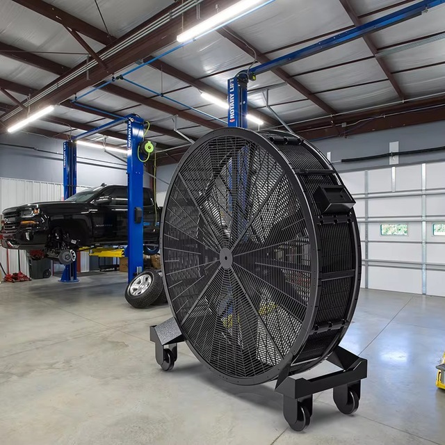 Commercial Gym Dedicated Energy-Saving Large Axial Industrial Fan with Touch Control and Plastic Blades for Fitness Exhaust