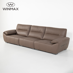 ห้องนั่งเล่นสไตล์โมเดิร์นเรียบง่าย WINMAX S111 หนังแท้ สามที่นั่ง เบาะฟองน้ำทรงสี่เหลี่ยม พนักพิงตรง รุ่น S111 ของแท้ - Product Image 2