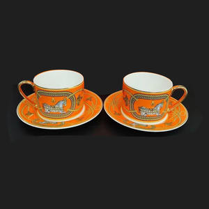 Vente chaude d'usine : Coffret cadeau de luxe de tasses et soucoupes de la marque Horse, le plus vendu - Product Image 5