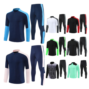 High Quality Soccer Team Tracksuit Sport Long Sleeve <b>Jackets</b> Custom logo Sport Wear for Men Soccer Long Sleeve Tracksuits - Product Image 4