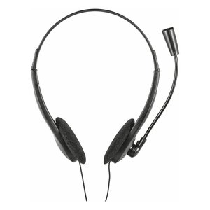 Casque micro filaire PRIMO Chat Headset Noir 21665 - Product Image 1