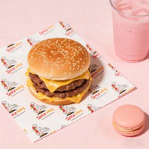 Papier sulfurisé de qualité supérieure double face 40 g/m², résistant à l'huile, perforé en rouleaux, papier de cuisson pour friteuse à air - Product Image 1