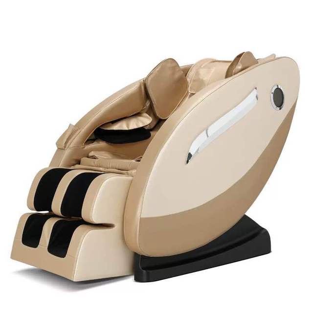 New Luxury Commercial PU Leather 3D Shiatsu Massage Chair with and Body Air Bag Massage on Sale