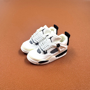 Moule à <span class=keywords><strong>chaussures</strong></span> 3D <span class=keywords><strong>Aj4</strong></span> Mini, <span class=keywords><strong>Chaussures</strong></span> Nude, Une paire de <span class=keywords><strong>chaussures</strong></span> de basketball 3D, Boîte surprise tendance, Décoration de bureau - Product Image 6