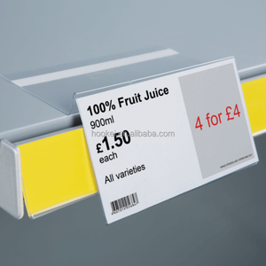 Venta caliente Shelf Talkers para mejoras al por menor Suministros esenciales de almacenamiento y supermercado - Product Image 5