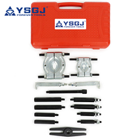 YSGJ Ensemble d'extracteur de séparateur de roulement Ensemble d'extracteur d'essieu de moyeu de roue Kit de suppression de séparateurs de roulements avec deux ensembles d'extracteurs hydrauliques