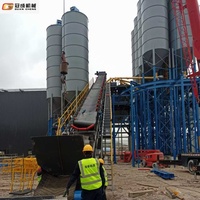 Planta de Concreto Premezclado Estacionaria HZS60 de 60m³/h, Máquina Dosificadora Totalmente Automática