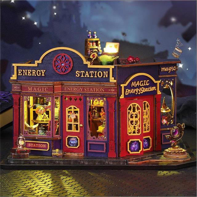 High Quality DIY Kit Miniature House Building Set Diy Miniature House Kit Magic