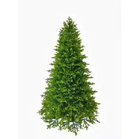 घर क्रिसमस सजावट उच्च गुणवत्ता 300 Cm ग्रीन सजाना पत्तियां 5 फुट 6 फुट 7 फुट पीवीसी घने कृत्रिम क्रिसमस पेड़