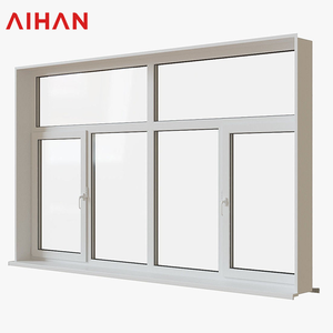 Aihan <span class=keywords><strong>PVC</strong></span> uPVC trượt cửa sổ hoặc cửa ra vào với giá thấp hơn uPVC cửa sổ và cửa ra vào CE chứng nhận tiêu chuẩn Châu Âu uPVC Windows - Product Image 4
