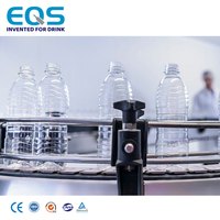 Machine de remplissage et de scellage automatique 3-en-1 pour bouteilles d'eau potable commerciales de 500 ml