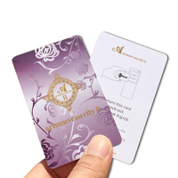 Carte de fidélité professionnelle en PVC plastique durable et imperméable, design personnalisé