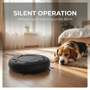 Robot aspirateur intelligent 3-en-1, serpillière humide et sèche, pour usage domestique, extérieur, garage, voiture, aspiradora - Product Image 2