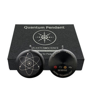 Kalung Kesehatan Teknologi Jepang Sains Kuantum Daya Ion Negatif Baja Tahan Karat Asli Liontin Energi Kuantum Skalar - Product Image 6