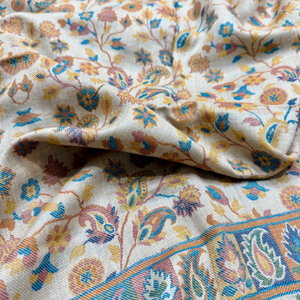 Traditional Jacquard Jamawar Scarves Shawls Premium Ethnic Fashion <b>Wrap</b> Custom OEM ODM Private Label Wholesale Supply - Product Image 4