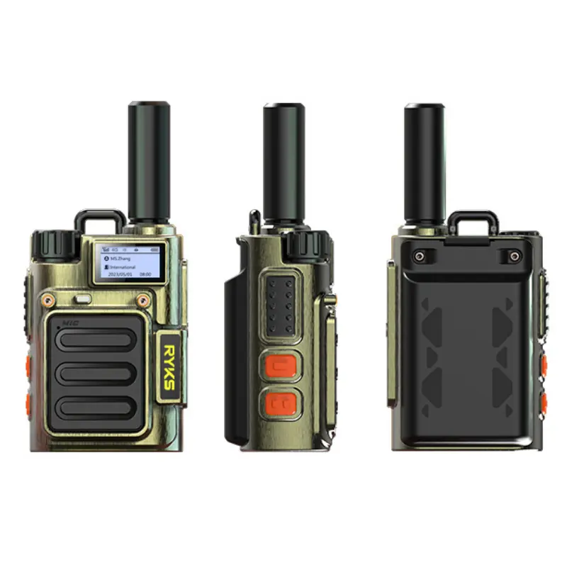 RYKS DP3688 walkie talkie 5000km uzun konuşma aralığı 4g LTE POC ağ radyo Sim kart Walkie Talkie