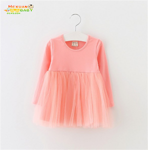 <span class=keywords><strong>Abiti</strong></span> Corti per Bambine 2024, Design a T-Shirt in Tinta Unita, Vestiti da Principessa per Bambine - Product Image 3