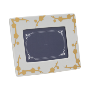 Cornice decorativa con immagine di fiori di ciliegio 4x6 in porcellana, cornice portafoto da tavolo per soggiorno o decorazione da scrivania dell'ufficio - Product Image 2