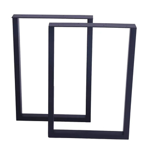 إطارات حديثة من الحديد الزهر الصلب لتناول الطعام والمطبخ والفندق والمكاتب والمطاعم وأثاث القهوة في الهواء الطلق مع طاولة - Product Image 1