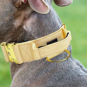 4CM 5CM Custom Heavy Duty Luxury <strong>Red</strong> <strong>Dog</strong> <strong>Collar</strong> Tactical <strong>Dog</strong> <strong>Collar</strong> for Training <strong>Dogs</strong> - Product Image 6