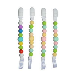 Amazon top los molares de silicona masticable perlas DIY collar de accesorios de joyería para bebé - Product Image 1