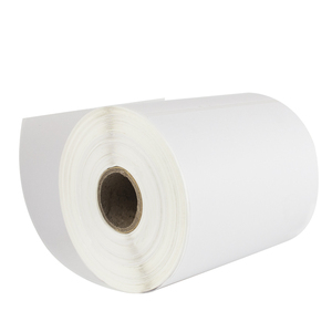 Rollo de etiquetas adhesivas térmicas directas en blanco con revestimiento diferente de tamaño personalizado, rollo de envío de etiquetas 4x6 - Product Image 6