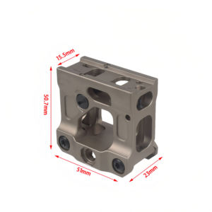 ขายึดกล้องเล็งยุทธวิธี ความสูงแกนกลางเลนส์ 2.26 นิ้ว สำหรับกล้องเล็งแบบจุดแดง อุปกรณ์เสริมสำหรับการล่าสัตว์ - Product Image 4