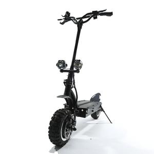 สกู๊ตเตอร์มอเตอร์คู่ GTR 60V 5000W แบตเตอรี่ลิเธียม 32AH ความเร็ว 85 กม./ชม. สำหรับขับขี่ออฟโรด ระบบกันสะเทือนสำหรับผู้ใหญ่ GTR5000 สกู๊ตเตอร์มอเตอร์คู่ - Product Image 5