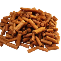 Nourriture pour chiens OEM, cubes de poulet et sandwichs sans additifs, vente en gros, certifiées BRC et IFS