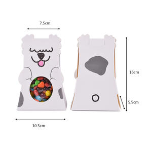 กล่องของขวัญ<span class=keywords><strong>รูป</strong></span>สัตว์น่ารักแบบโปร่ง กล่องของขวัญ<span class=keywords><strong>พับ</strong></span>ได้หลากสี กล่องกระดาษพับสำหรับใส่ของขวัญ กล่องใส่ขนมสำหรับงานเลี้ยงฉลองทารก - Product Image 4