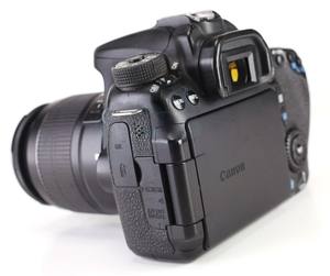 Appareil photo professionnel HFT EOS <span class=keywords><strong>70D</strong></span> avec objectif zoom EF-S 18-55 mm Kit Cadre APS Vidéo Full HD 1080P Carte SD - Product Image 4