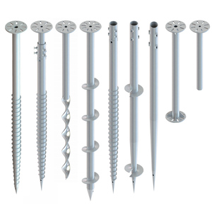 Anclajes de tornillo para suelo sin excavación, tornillos de fundación - Product Image 4