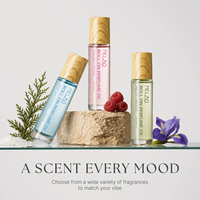 Huile de parfum roll-on OEM longue durée, sans alcool, parfum naturel, format voyage, application fluide, mélange d'huiles essentielles