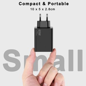 HYTO-<span class=keywords><strong>Cargador</strong></span> USB C de 3 puertos, fuente de alimentación de 65W, PPS, <span class=keywords><strong>cargador</strong></span> rápido, PD + QC, <span class=keywords><strong>para</strong></span> Samsung, <span class=keywords><strong>Mac</strong></span> Book, iPhone 16, 17 - Product Image 6