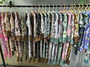 Op maat gemaakte biologische bamboe spandex 2-delige kinderpyjama's, modale kinderloungewear, slaapkleertjes, mystery box Ester - Product Image 5