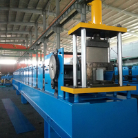 Toiture en métal galvanisé automatiquement en aluminium demi-carré demi-rond attrape-pluie gouttière rouleau formant la machine