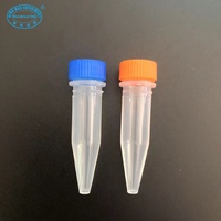Cryotube de qualité fiable de 1,5 ml avec couvercle externe, tube cryogénique pour analyse en laboratoire, fournitures de laboratoire