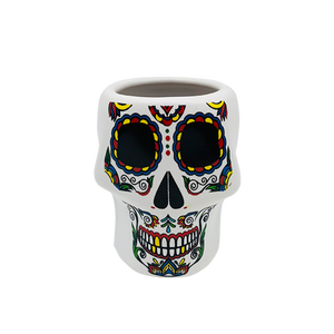 Café de cerámica con forma de esqueleto de Halloween para tazas Tazas de porcelana blancas y negras ecológicas Impresión de leche de té Nuevos productos <span class=keywords><strong>Good</strong></span> Stonew - Product Image 5