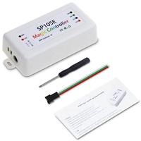 Controlador de Luces LED Mágico con Bluetooth SP105E para Tiras LED de Píxeles Programables y Direccionables WS2811 WS2812B WS2801 SK6812