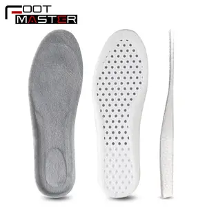 Wholesale Gray Beige Winter Thermal Inserts Cold Inner Sole PU Comfortable Warm Insoles