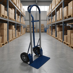 Caldwell Industrial High Load Platform Hand Trucks Steel Frame Powder Coated PU Wheels 2-Wheel Ergonomic Handle <b>Model</b> - Product Image 2