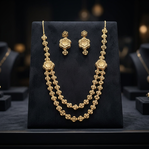Vente en gros de bijoux longs de style Dubaï en or rempli 14K18K24K, design turc traditionnel, bijoux de mode, Oro Joyeria - Product Image 4