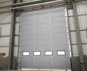 <span class=keywords><strong>Porte</strong></span> coulissante électrique industrielle de <span class=keywords><strong>porte</strong></span> d'atelier antivol de sécurité avec le matériel d'alliage d'aluminium de protection d'ouragan - Product Image 5