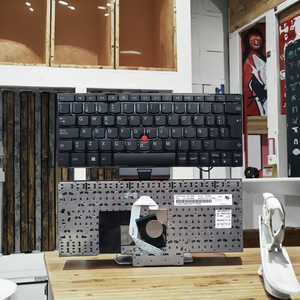 Teclado de repuesto para Lenovo <span class=keywords><strong>Thinkpad</strong></span> X121E X130E x131e X140E E220S E220S E11 E12 E125 S220 X131 E120, marco negro y punto rojo - Product Image 4