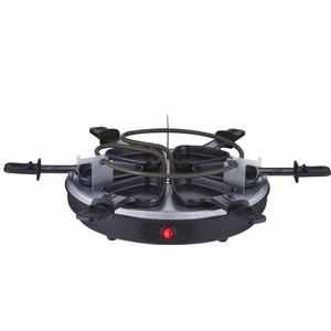 Grill <span class=keywords><strong>Raclette</strong></span> Électrique à Plaque Amovible Antiadhésive Ronde <span class=keywords><strong>pour</strong></span> 6 Personnes 900W Grill <span class=keywords><strong>Raclette</strong></span> - Product Image 2