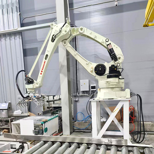Auto Robot Palletizer 1000bags Automatic Pallet Stacking Robotic Wood Pellets Rice <b>Seed</b> Bags Palletizing System Robot Palletizin - Product Image 5