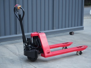Chariot à palettes électrique portable 1T 2.0T, chariot à palettes à conducteur marchant entièrement électrique pour des travaux de manutention rapide des matériaux - Product Image 5