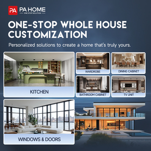 Pa đồ nội thất nhà cung cấp Trung Quốc Thiết kế tủ bếp bằng gỗ với mềm đóng cửa ngăn kéo - Product Image 4