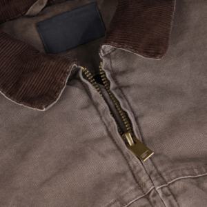 Chaqueta Vaquera de Algodón Transpirable con Lavado Ácido Vintage para Hombre, con Bolsillos Laterales y Estampado de Letras, para la Temporada de Otoño - Product Image 6