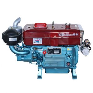 Moteur diesel monocylindre 4 temps refroidi par eau Aokai ZS1115M 22HP, norme Euro 3, garantie 1 an, démarrage au pied, pour machines - Product Image 1